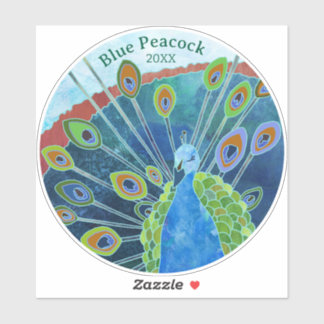 ピーコックラベル シール