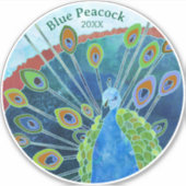 ピーコックラベル シール (正面)