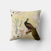 ピーコックリリー クッション (裏面)