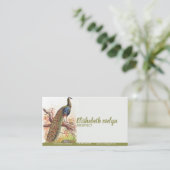 ピーコックヴィンテージアートオールド 名刺 (スタンド正面)