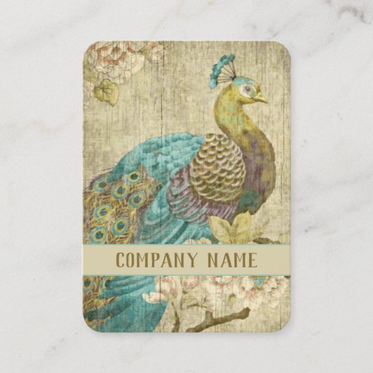 ピーコック名刺 名刺 (正面)