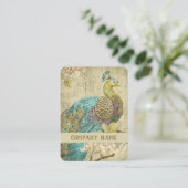 ピーコック名刺 名刺 (スタンド正面)