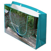 ピーコック抱き枕 ラージペーパーバッグ (裏面アングル)