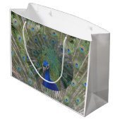 ピーコック抱き枕 ラージペーパーバッグ (裏面アングル)