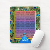 ピーコック結婚のマウスパッド マウスパッド (マウス)