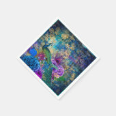 ピーコック結婚ズ用品紙ナプキンス スタンダードカクテルナプキン (角)