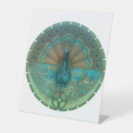 ピーコック記号 台座サイン