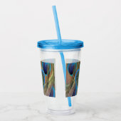 ピーコック顔インアクリルタンブラーハート アクリルタンブラー (左)