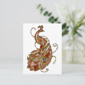 ピーコック2b ポストカード (スタンド正面)