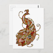 ピーコック2b ポストカード (正面/裏面)