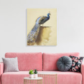 ピーコック | アーチボルト胸焼 キャンバスプリント (インサイチュ (リビング))