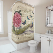 ピーコック・ドリームズ シャワーカーテン (インサイチュ)