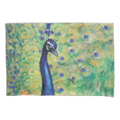 ピーコック – ピローケース (正面左)