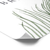 ピーコック フェア ウェルカム サイン (角)