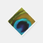 ピーコック フェザー アイ スタンダードカクテルナプキン (角)