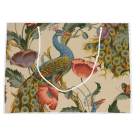 ピーコック&フローラ抱き枕 ラージペーパーバッグ