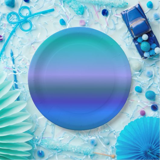 ピーコック ペーパープレート (パーティー)