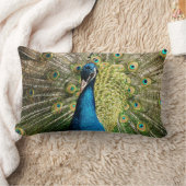 ピーコック ランバークッション (ブランケット)