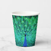 ピーコック 紙コップ (正面)