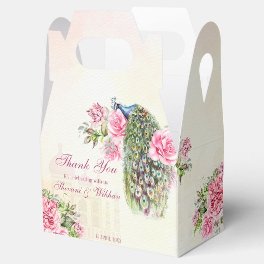 ピーコッビクトリアンクヴィンテージピンクのバラ フェイバーボックス (オープン)