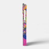 ピーコッポップ・アートのク Case-Mate iPhoneケース (裏面 / 左)