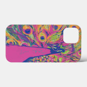 ピーコッポップ・アートのク Case-Mate iPhoneケース (裏面 (横))