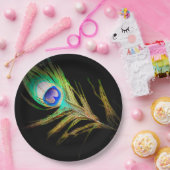 ピーコッモダンク ペーパープレート (パーティー)