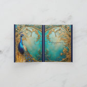 ピーコッ感謝していクユーアールヌーボーヴィンテージシック カード (内部)