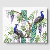 ピーコッ結婚ク ゲストブック (裏面)