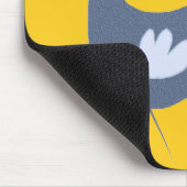 ピーコッ誇りを持ったクマウスパッド マウスパッド (コーナー)