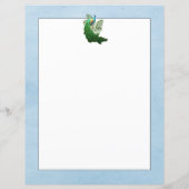 ピーコッ鮮やかク |青い紙シート (裏面)