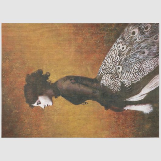 ピーコビクトリアンックガールティッシュペーパー 薄葉紙 (正面)