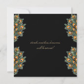 ピーコモダンックフェザー大晦日パーティー 招待状 (裏面)