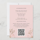 ピーコラルフローラ春ボタニカル結婚ズ 招待状 (裏面)