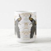 ピーコ中国のックスデザイン金ゴールド モーフィングマグカップ (中央)