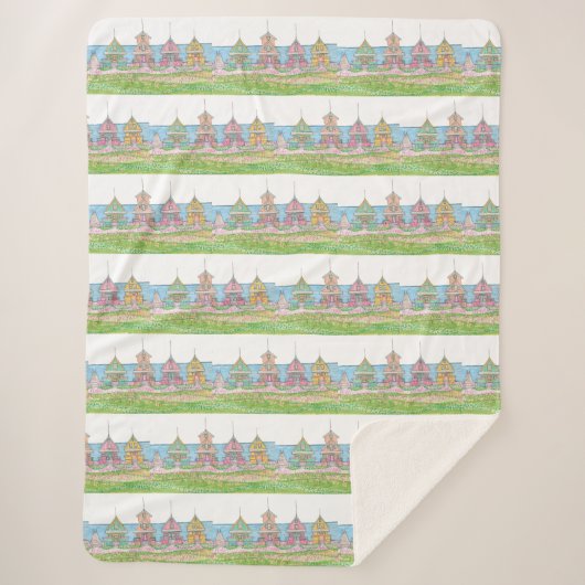 ピーシーコテージシャーパブランケット シェルパブランケット (正面)