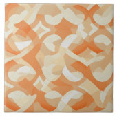 ピーシー花びらアプリコットブロッサム万華鏡のように千変万化するパターン タイル (正面)