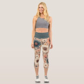 ピーシー開花 カプリレギンス (正面)