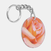 ピーシー露バラ美しい写真 キーホルダー (正面左)