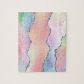 ピーシー・アゲート |かわいらしソフトパステル水の色グラデーション ジグソーパズル (縦)