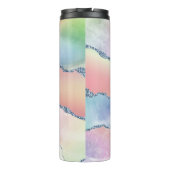 ピーシー・アゲート |かわいらしソフトパステル水の色グラデーション タンブラー (裏面)