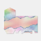 ピーシー・アゲート |かわいらしソフトパステル水の色グラデーション フェイバーボックス (折り畳みなし)