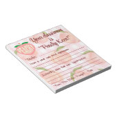 「ピーシー・キーン」前向きノートの先生 ノートパッド (アングル)