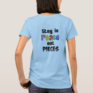 ピースではなくピースのTシャツ Tシャツ