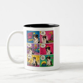 ピースとスナック コミック ドッグ コーヒーマグ ツートーンマグカップ