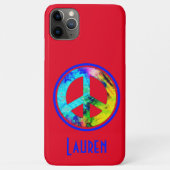 ピースはっきりしたサインのケース – Mate iPhoneケース Case-Mate iPhoneケース (裏面)