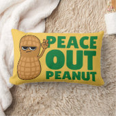 ピースアウトピーナッツサッシキュートなナット ランバークッション (ブランケット)