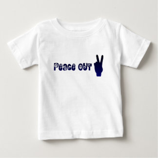 ピースアウト幼児ティー ベビーTシャツ