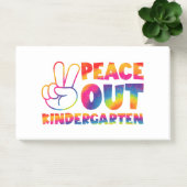 ピースアウト幼稚園絞り染め最終日 ポストイット (オフィス)