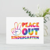 ピースアウト幼稚園絞り染め最終日 案内状 (スタンド正面)